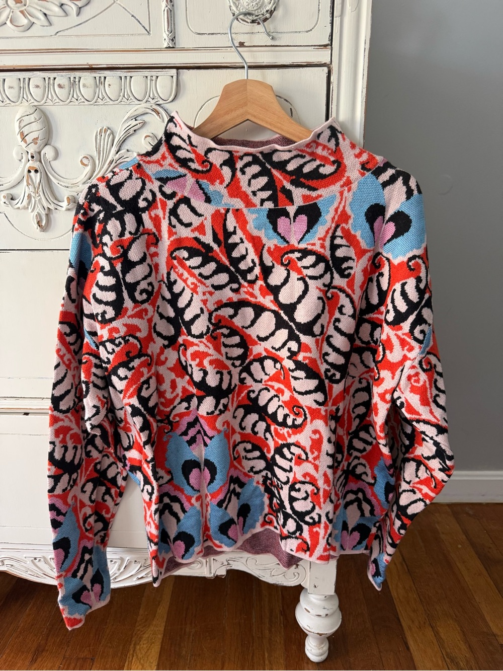 Anthropologie Maeve Carys Mock Neck Sweater Size M - Picture 4 of 7